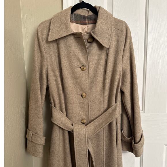 Vintage Juli de Roma Long Belted Coat - Picture 2 of 8